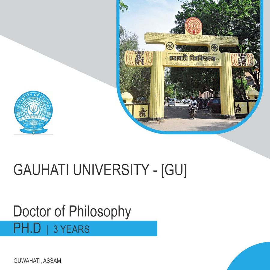 PH.D at Gauhati University , Guwahati